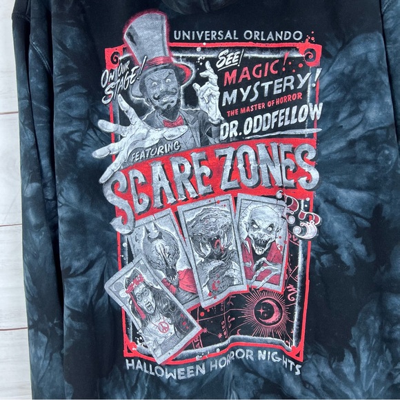2023 Halloween Horror Nights Universal Studios Pullover Hoodie Large - Picture 3 of 6